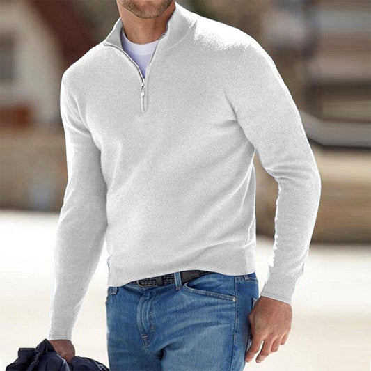 Lorenzo | Men’s Winter Half-Zip Warm Jumper